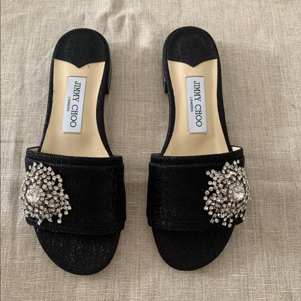 Jimmy Choo mules. Sz 6/36.5